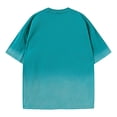 thumbnail image 3 of Shirts for Men, Mens Summer New Ice Silk Loose Gradient T-shirt, 3 of 3