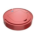 thumbnail image 2 of AuroraX Wet Dry Robot Vacuum and Mop,Portable Pet Hair Cordless for Home Sweeper Vacuum Cleaner,Powerful Suction USB Charging 5 in 1(Red), 2 of 3