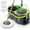 Green+dark Grey, variant on Pedal Spin Mop and Bucket with Wringer Set,EasyWring Microfiber Mop with 3 Mop Pads,360 ° Spinning Floor Cleaning System - Home & Office