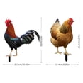 thumbnail image 2 of ADDHAT 1Jgo Estaca De Gallina Para Jardín Con Ideal Para Exterior, 2 of 7