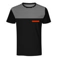 thumbnail image 4 of Sngxgn Men's T Shirts Short Sleeve Tees Print Summer Casual Tee Top(Black,M), 4 of 7
