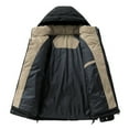 thumbnail image 6 of Winter Hooded Padded Coat Warm Insulated Outerwear Jacket For Cold Weather Windproof Comfortable Fit, 6 of 9