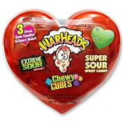 Warheads Extreme Sour Assorted Flavor Hard Candy Valentine's Day Variety Pack, 4.23 Oz.