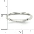 thumbnail image 3 of SS 2mm Half Round Size 12.5 Band, 3 of 3