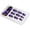 Metallic LG05, variant on BIMZUC 24pcs Coffin Fake Nails Detachable Iridescent Phantom Color Press on Nails 0.55 oz / 15.6 g