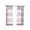 Pink, variant on Bidobibo Sheer Curtains for Living Room Embroidered Voile Window Curtains with Floral Design 78 inch Bedroom Kitchen Vintage Rod Pocket 1 Panel