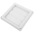 thumbnail image 4 of OULII Extractor Vent Cover Dryer Vent Cover White Plastic Blocks Dust and Particles for Homeowners 1Pcs, 4 of 8