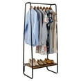 thumbnail image 5 of Sesslife Hanging Closet Shelves with Shelves, Clothing Storage Organizer, Open Bedroom Wardrobe Closet, Easy Assemble for Large Storage, 5 of 10