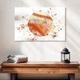thumbnail image 2 of Elephant Stock Colorful Baseball Wall Art - Horizontal Canvas Wall Art - Living Room Wall Decor - Sports Canvas - Beige And White Decor - 24" x 16", 2 of 8
