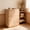 Natural Oak, variant on ACCOHOHO Modern 6 Spacious Drawers Dresser Chest of Drawers - Push-Open Quiet Drawers and Sturdy Base for Bedroom/Living Room,Off White
