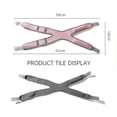 thumbnail image 5 of 2Pcs Knee Strap Patella Tendon Support One Size Breathable Sports Adjustable Knee Pads for Men and Women One Size (One Size,Pink and black), 5 of 6