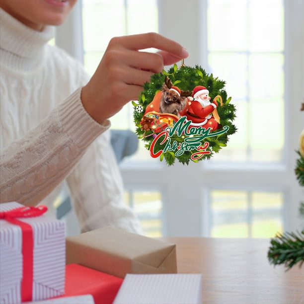 Adorno de Navidad Árbol encantador Regalo Adorno Árbol de Navidad Decoración de fiesta colgante Wmkox8yii fhajkh5394