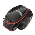 thumbnail image 3 of Bolsa trasera para bicicleta de montaña y plegable, color negro y rojo, accesorios para ciclismo, bolsa impermeable para sillín de bicicleta con portabotellas, 3 of 8