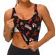 thumbnail image 3 of Balery Fire Fighting Sujetadores deportivos con espalda cruzada para mujer, acolchados, sin costuras, de alto impacto, ideales para yoga, gimnasio, entrenamiento y fitness.-, 3 of 8