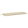 thumbnail image 1 of Cojín para banco de jardín VidaXL, tela Oxford beige, 150 x 50 x 7 cm, 1 of 7