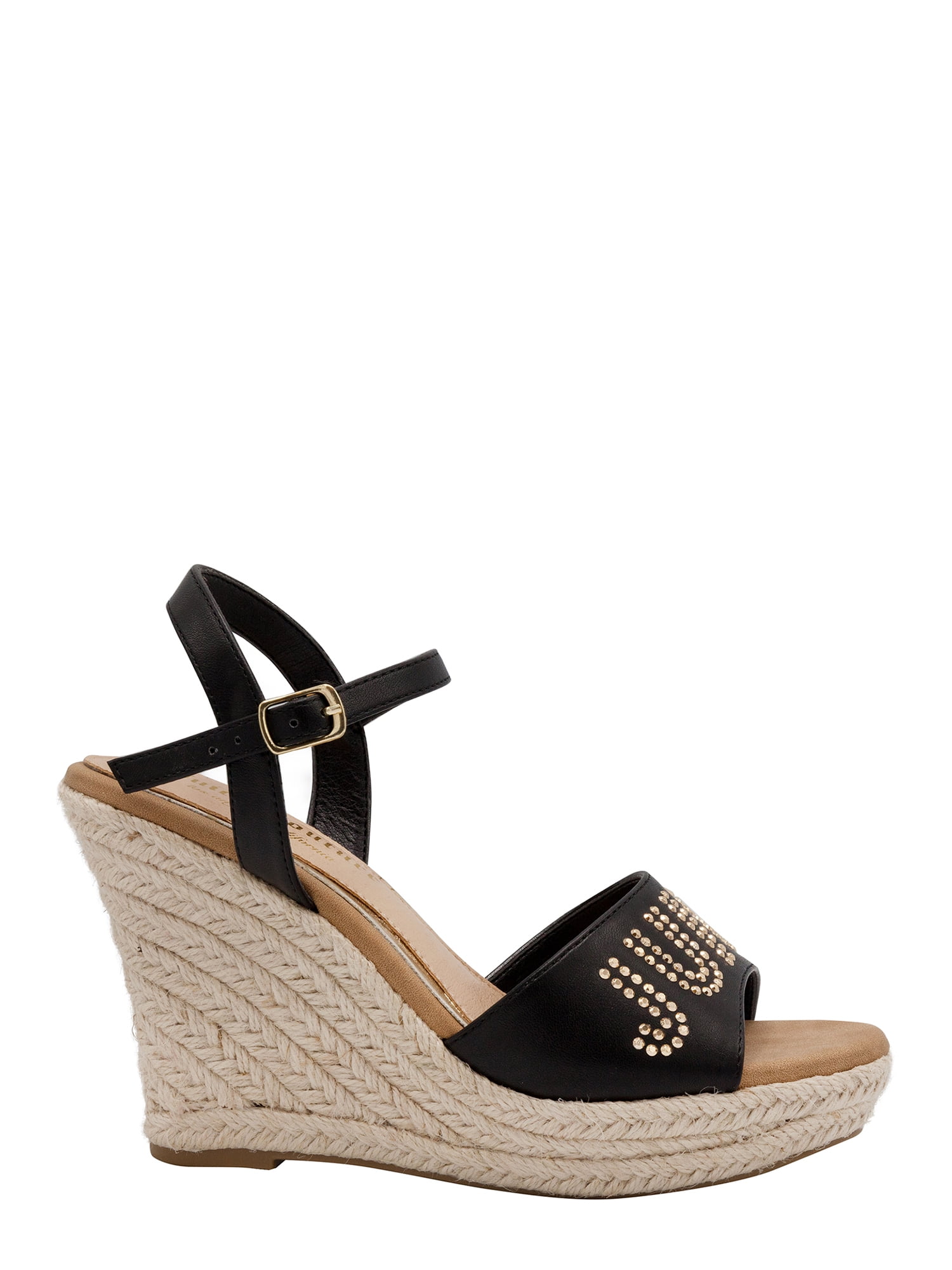 Juicy Couture Women's Cristall Espadrille Wedge Sandal