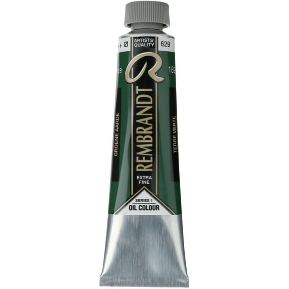 Rembrandt Artists' Oil Color, 40ml, Green Earth Terre Verte