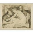 thumbnail image 2 of Antonio Viviani 24x20 Gold Ornate Framed and Double Matted Museum Art Print Titled - Susanna and the Elders, 2 of 4