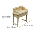 thumbnail image 2 of Luxshiny Mini Dollhouse Furniture Set for Model Enthusiasts Manual Crafting 1 Set of Detailed House Accessories, 2 of 7