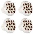 thumbnail image 2 of 4 Pcs Funny Cartoon Poop Knobs for Kitchen Cabinet Cupboard Dresser Bookcase Drawer Pulls Handles Round Home Decor, 2 of 8