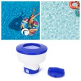 thumbnail image 1 of Floating PVC Strong Structure 8 Inch Folding Swimming Pool Chemical Floating Automatic Cleaning Dispenser Spa Accessory, 1 of 7