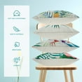 thumbnail image 5 of Relax love Square Pillow Cases Outdoor Waterproof Tropical Plants Waterproof Canvas Cushion Case for Outdoor Patio Garden Blench Tent Living Room,set one, 5 of 7