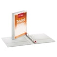 thumbnail image 2 of "Treated Clearvue Locking Slant-D Ring Binder, 3 Rings, 1"" Capacity, 11 X 8.5, White | Bundle of 10 Each", 2 of 3