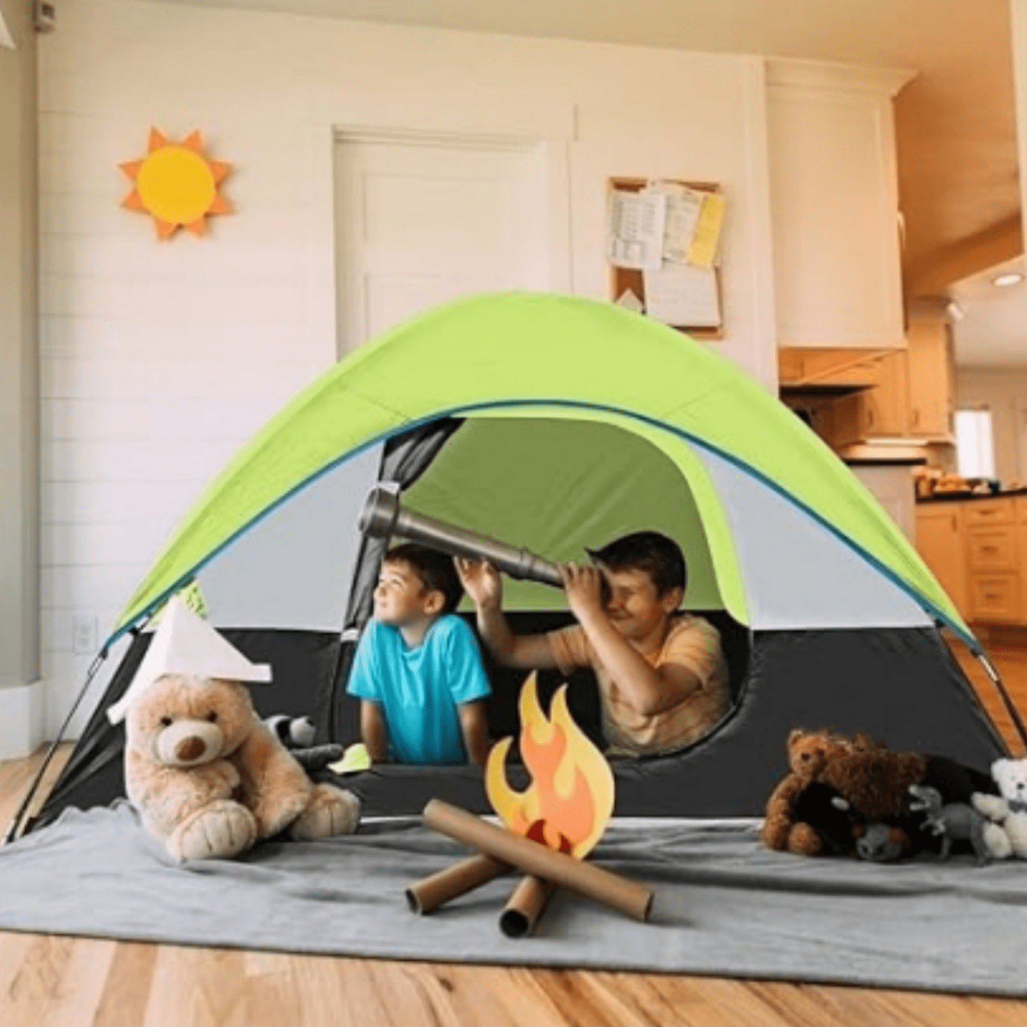 Camping Tent 2 Person, Waterproof Windproof Tent with Rainfly Easy Set up-Portable Dome Tents for Camping…