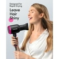 thumbnail image 3 of Wavytalk Ionic Hair Dryer, 1875W Blow Dryer with Diffuser for Curly Hair Quiet Compact Design, Black, 3 of 7