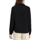 thumbnail image 3 of INSPIRAR CHIC Blusa de Oficina para Mujeres con Cuello Fruncido de Manga Larga y Botones, Color Negro, Talla M, 3 of 7
