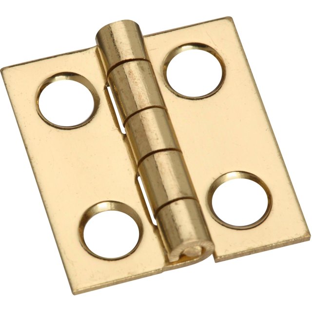 Bisagra de latón Spectrum Brands N211-276 1,9 x 1,8 cm, paquete de 4