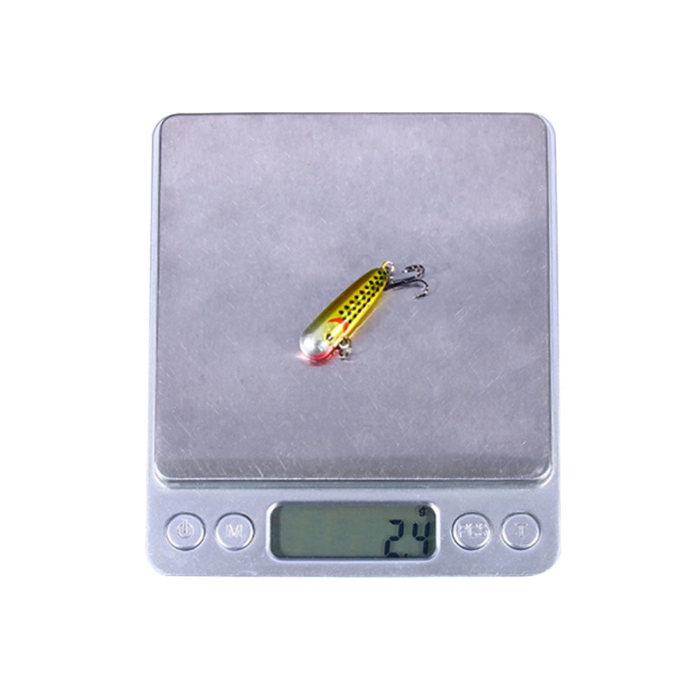 HENGJIA Fishing Lures for Bass, 10PCS Pencil Plopper Bass Lures Sinking Minnow Lure Hard Baits Freshwater or Saltwater