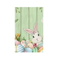 thumbnail image 2 of Hbdhejl Easter Kitchen Dish Towel Striped Rabbit Print Household Kitchen Towel, 2 of 4