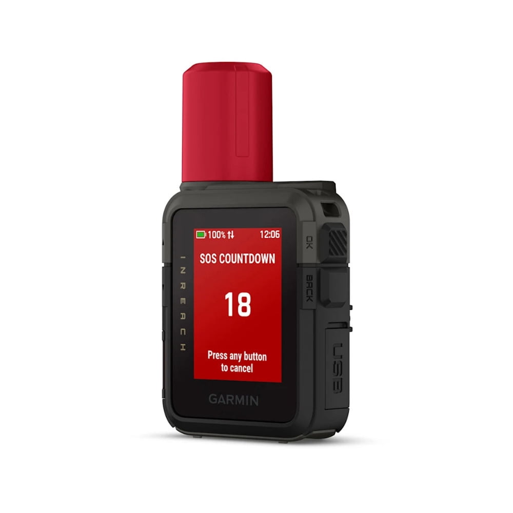 Garmin inReach Mini 3 Plus SOS Satellite Communicator Bundle with Nano Hard Case (2 Items)