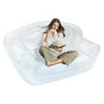 thumbnail image 2 of 1 PCS Clear Inflatable Sofa, Portable Inflatable Couch, Inflatable Double Person Sofa, Seating Capacity: 2, 2 of 11