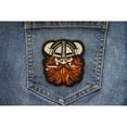 thumbnail image 5 of Beard Viking Iron on Patch, 5 of 5