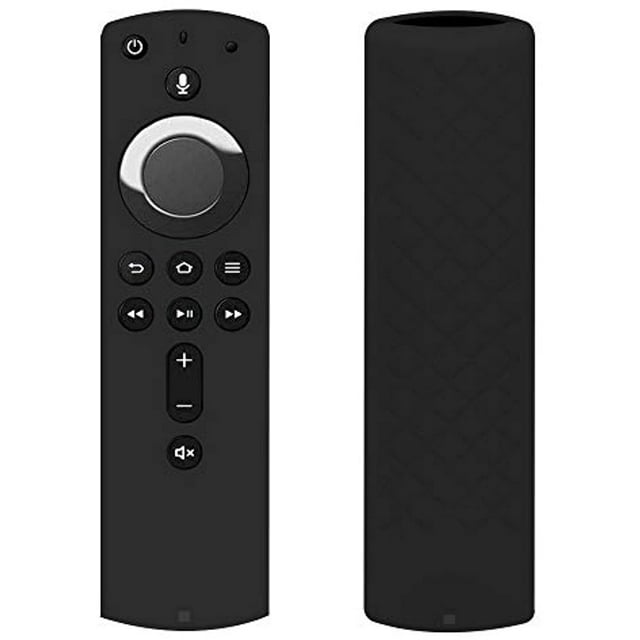 Shockproof Protective Silicone Case/Covers Compatible with All-New Alexa Voice Remote for Fire TV Stick 4K, Fire TV Stick (2nd Gen), Fire TV (3rd Gen) - Black