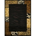 thumbnail image 4 of Area Rugs Tribes GC_YLS4013 Black 2 ft. 7 in. x 7 ft. 3 in. Animal Print Area Rug,Throw Rugs, 4 of 4