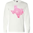thumbnail image 3 of Inktastic Texas Silhouette Mandala Long Sleeve T-Shirt, 3 of 5