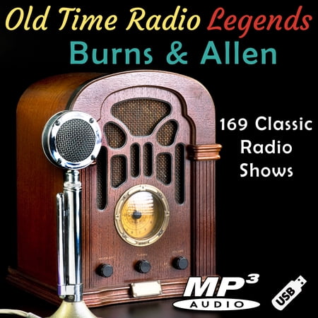 Old Time Radio Legends Burns & Allen on USB Flash Drive