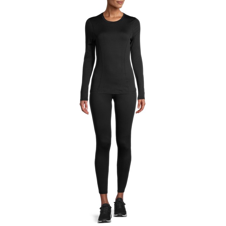 Reebok Women's Thermal Underwear - Waffle Knit Base Layer Long