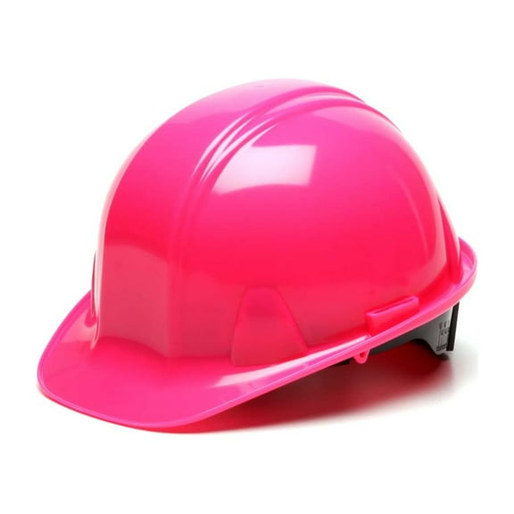 Hi Vis Pink-Standard Shell 4 Pt Ratchet Suspension