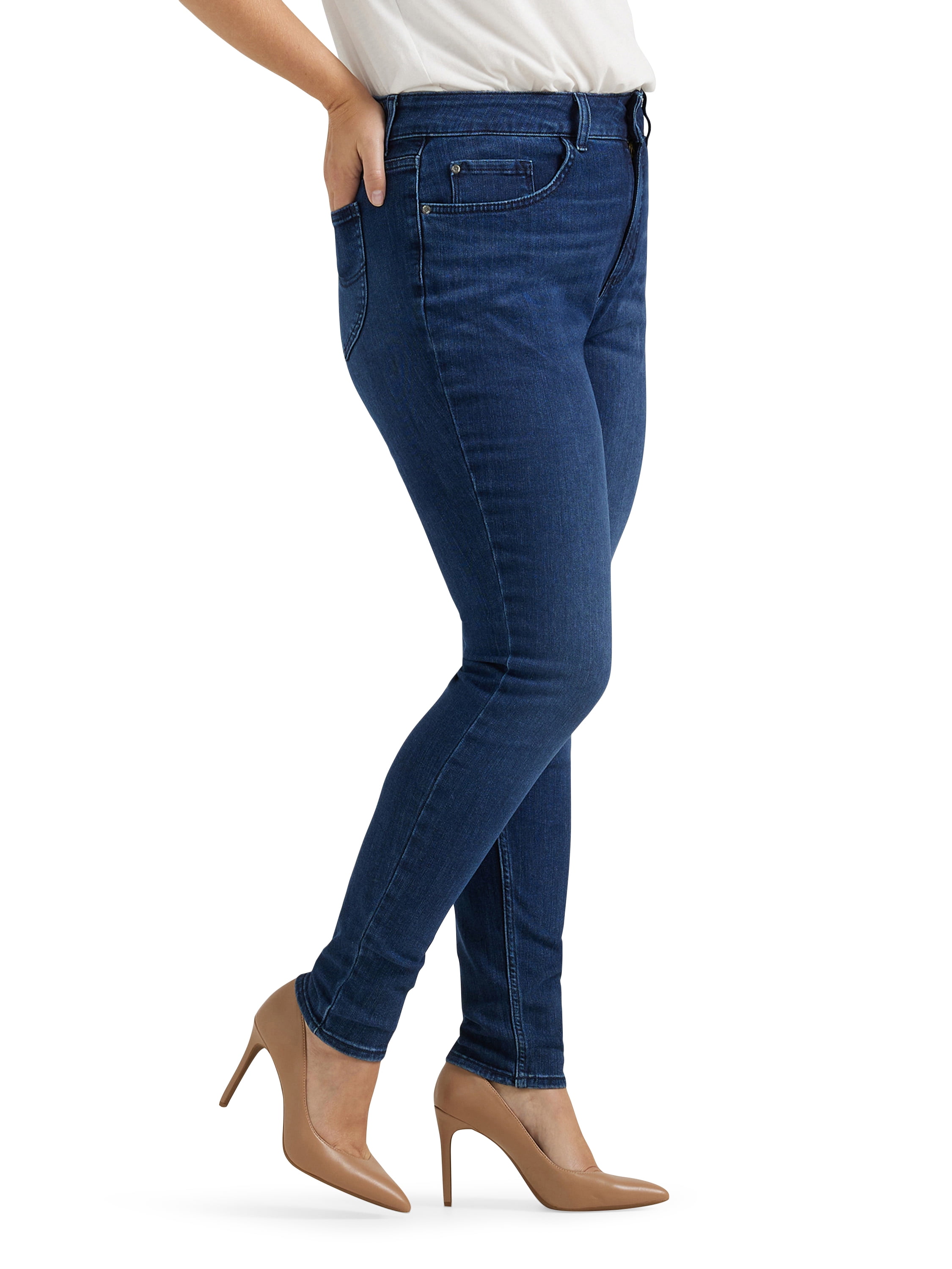 Lee® Women's Plus High Rise Skinny Jean, Sizes 16-26