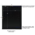 thumbnail image 7 of DesignOvation Kieva Solid Wood Picture Frames, Distressed Gray 11x14 matted to 8x10, Pack of 4, 7 of 7