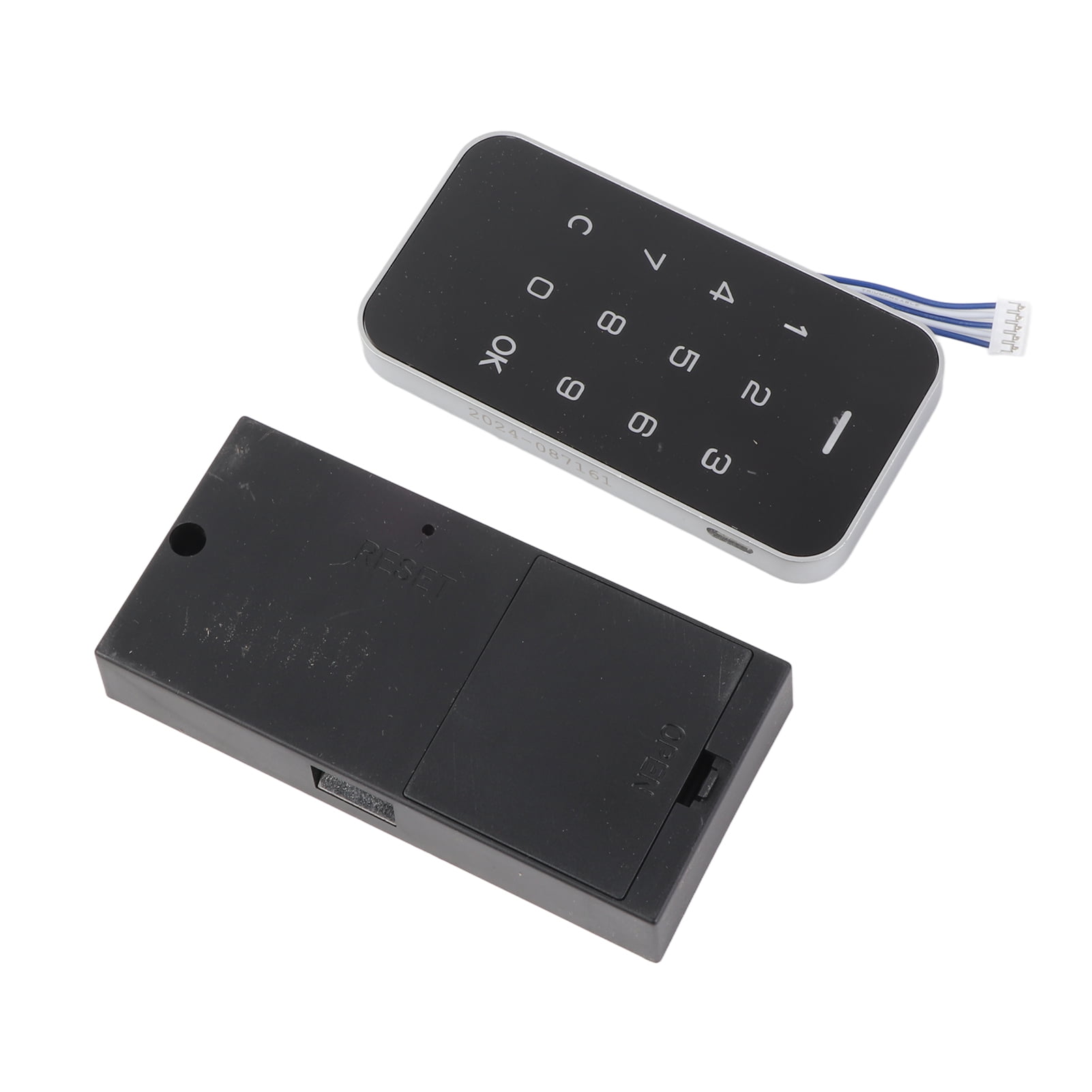 NFTIGB Smart Cabinet Lock Universal Password RFID Card Electronic Induction Keyless Entry for Wooden Chest Drawer Cupboard (5.12 inches / 13 cm) - No Batteries Included