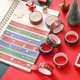 thumbnail image 1 of Cinta de papel y Navidad de Año Nuevo, Material de cuenta manual, pegatina de decoración Diy ShuxiuWang 8390613453747, 1 of 1