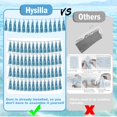 thumbnail image 3 of Tassel Streamers Banner Hysilla con flecos de aluminio azul claro, x3, 3 of 5