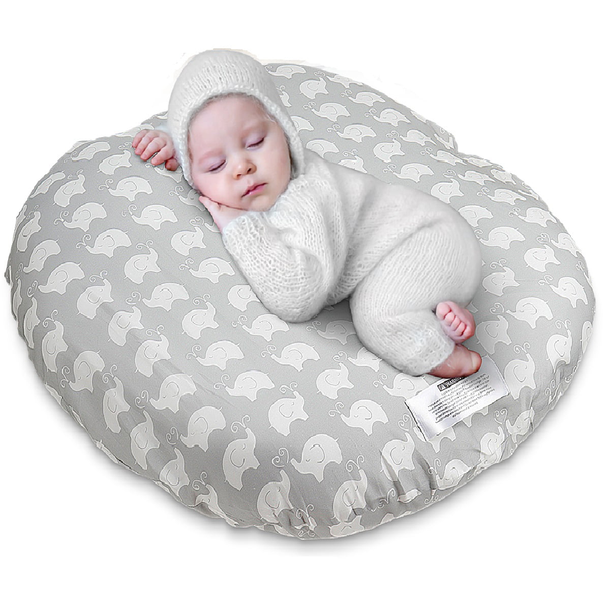 Baby pillow a portable newborn lounger pillow baby good sleep design for baby 