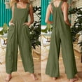 thumbnail image 5 of UPPADA Wide Leg Jumpsuits for Women Dressy Boho Rompers Halter Backless Overalls High Waist Jumpsuit Floral Print Romper, 5 of 5