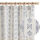 thumbnail image 1 of Cortinas Jinchan Boho para salón, casa de campo, color azul, 160 x 160 cm, 1 of 9